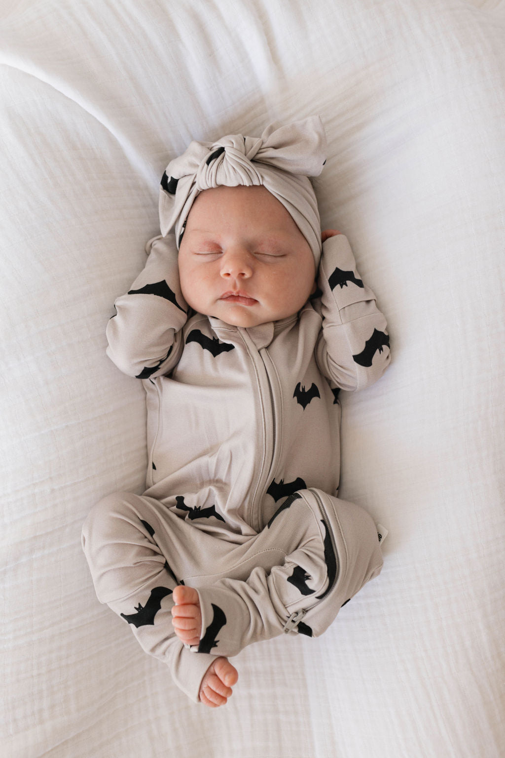 It's Bats! | Bamboo Zip Pajamas | Milk & Baby