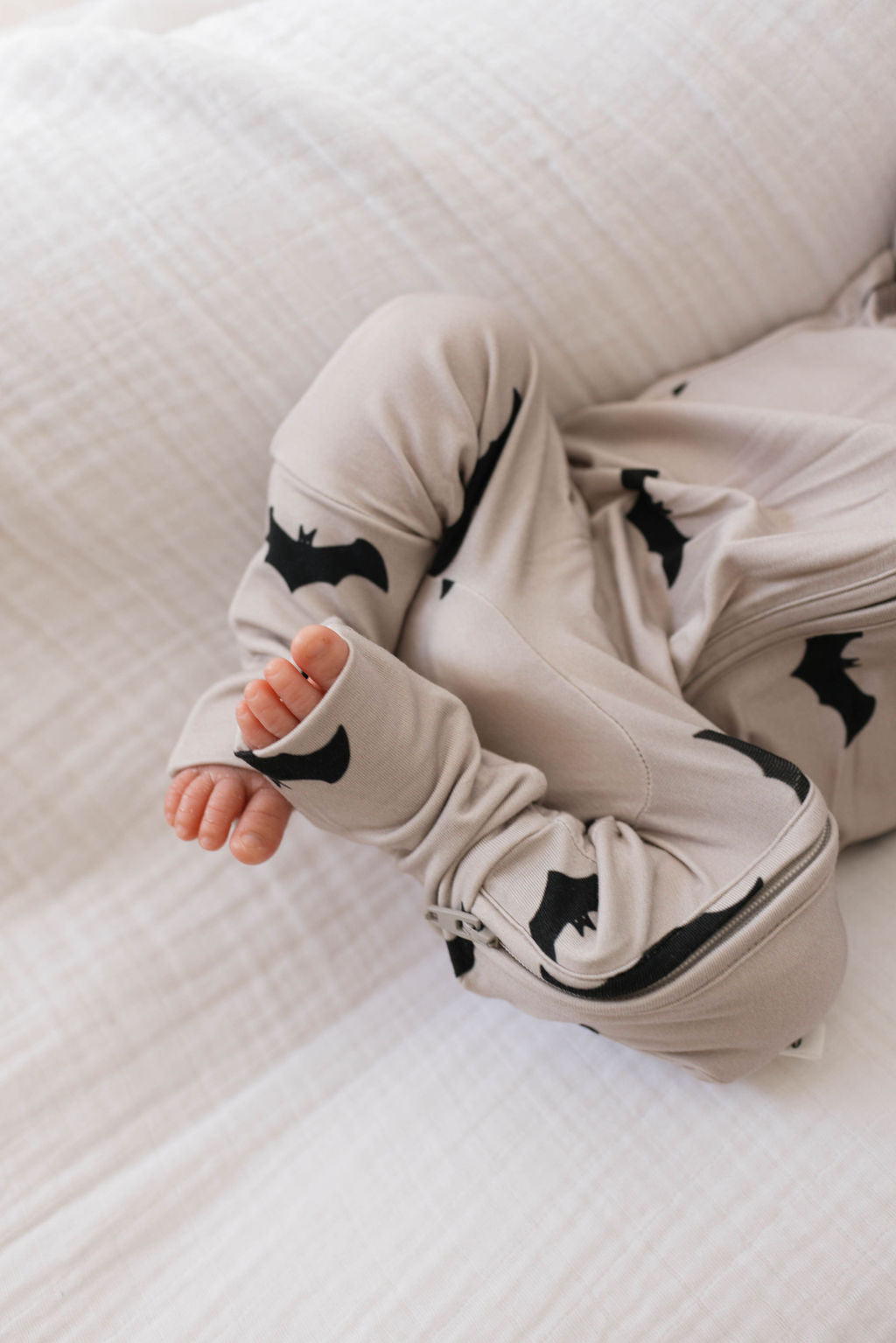 It's Bats! | Bamboo Zip Pajamas | Milk & Baby