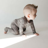 Sage Yin Yang | Bamboo Zip Pajamas | Milk & Baby