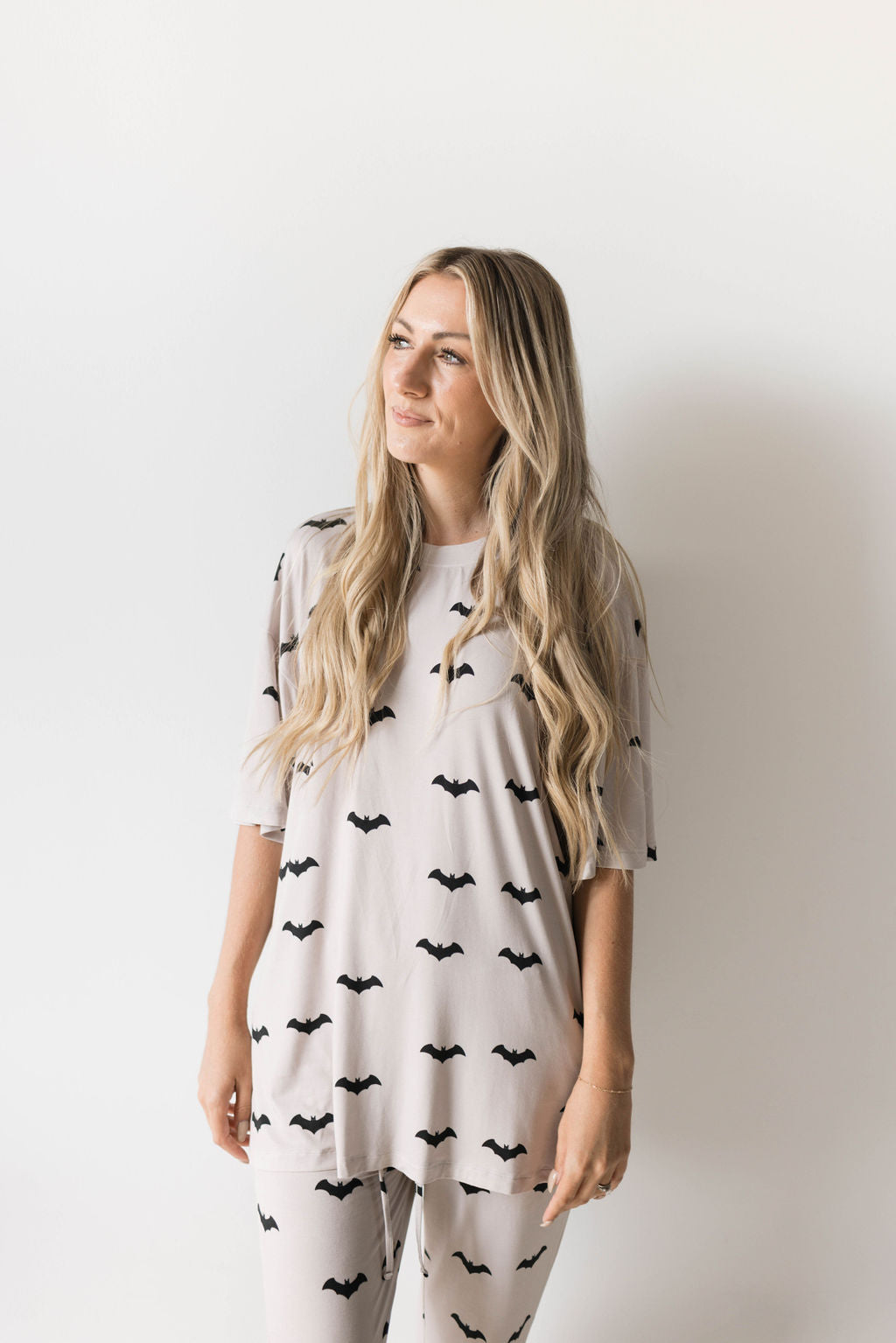 It's Bats! | Short Sleeve Women's Bamboo Pajama | Milk & Baby