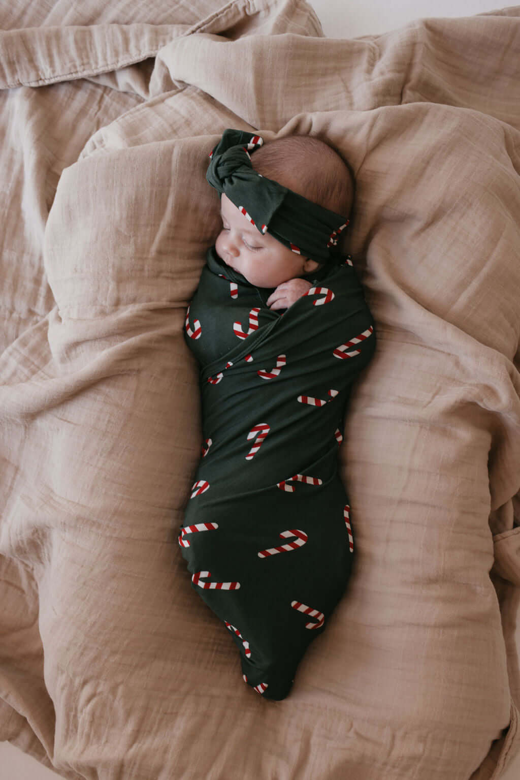 Bamboo Head Wrap | Candy Cane Lane 2024 | Milk & Baby