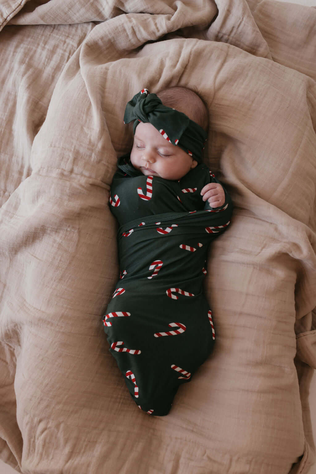 Bamboo Head Wrap | Candy Cane Lane 2024 | Milk & Baby