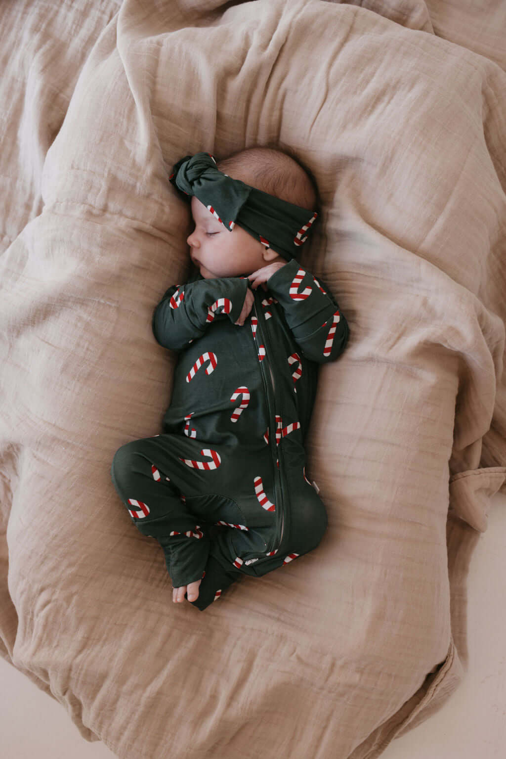 Bamboo Head Wrap | Candy Cane Lane 2024 | Milk & Baby