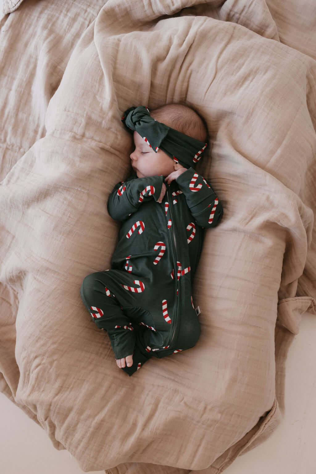 Bamboo Head Wrap | Candy Cane Lane 2024 | Milk & Baby