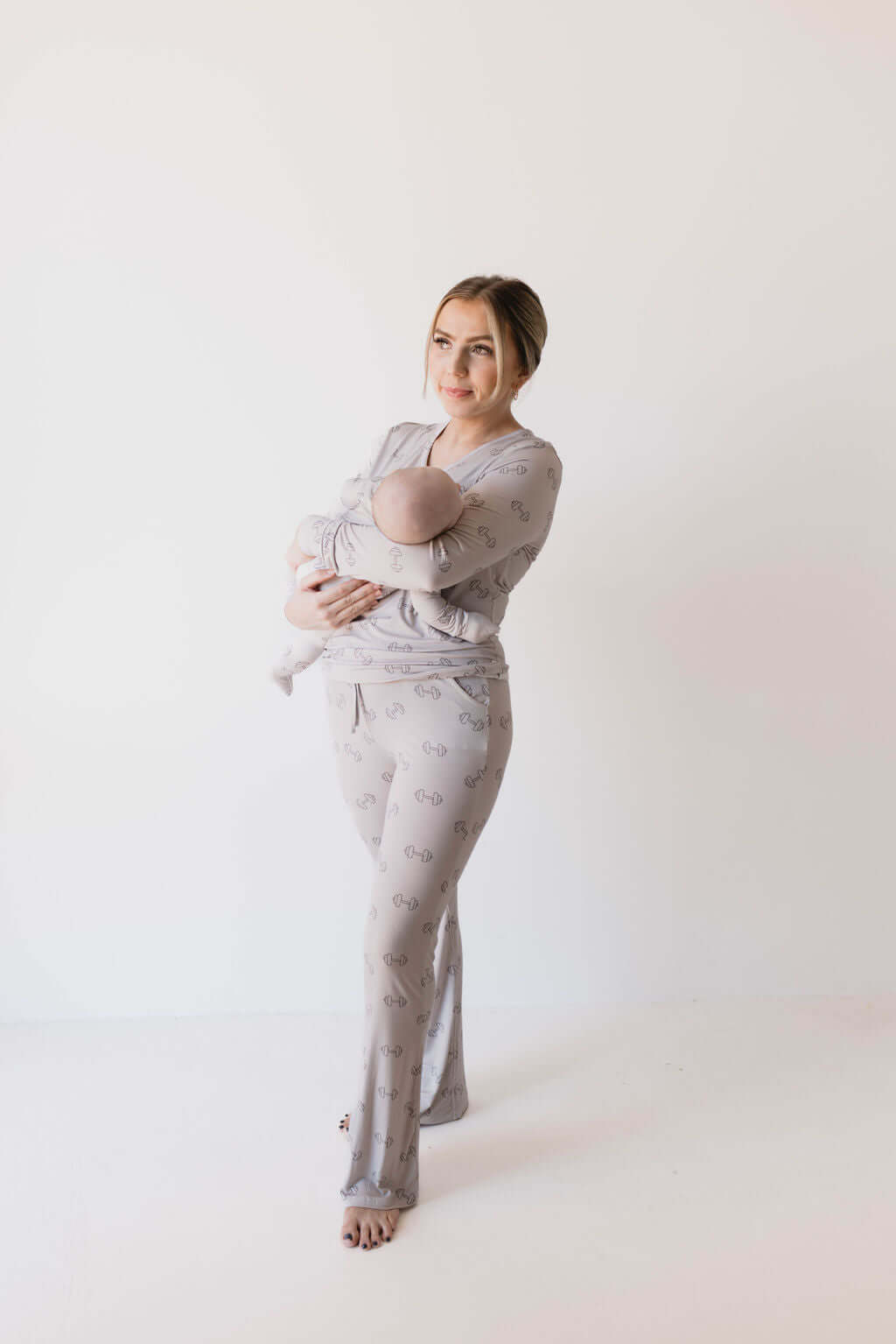 Arm Day | Women's Bamboo Pajamas | Milk & Baby