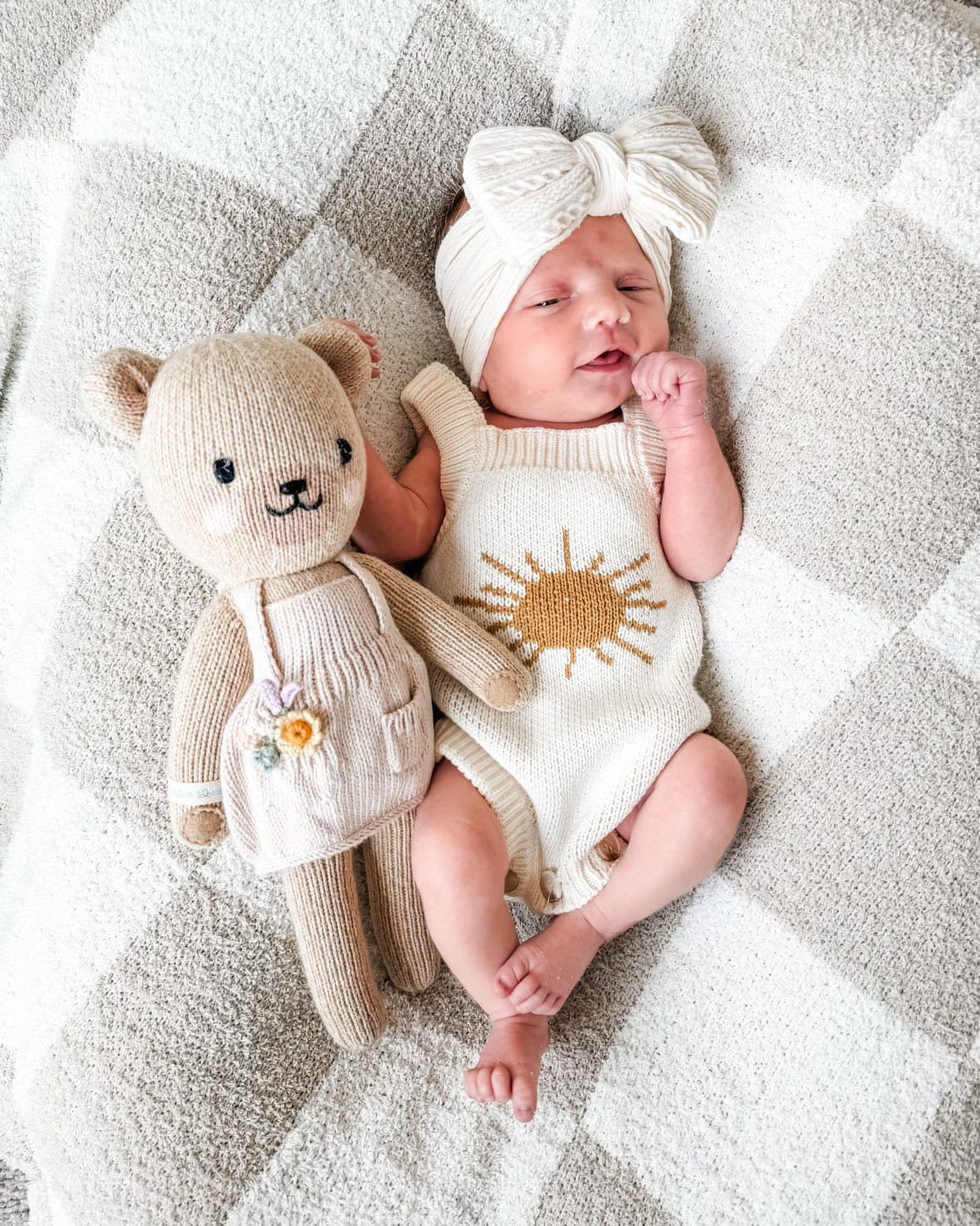 Luna + Luca Mr. Sun Romper | Milk & Baby