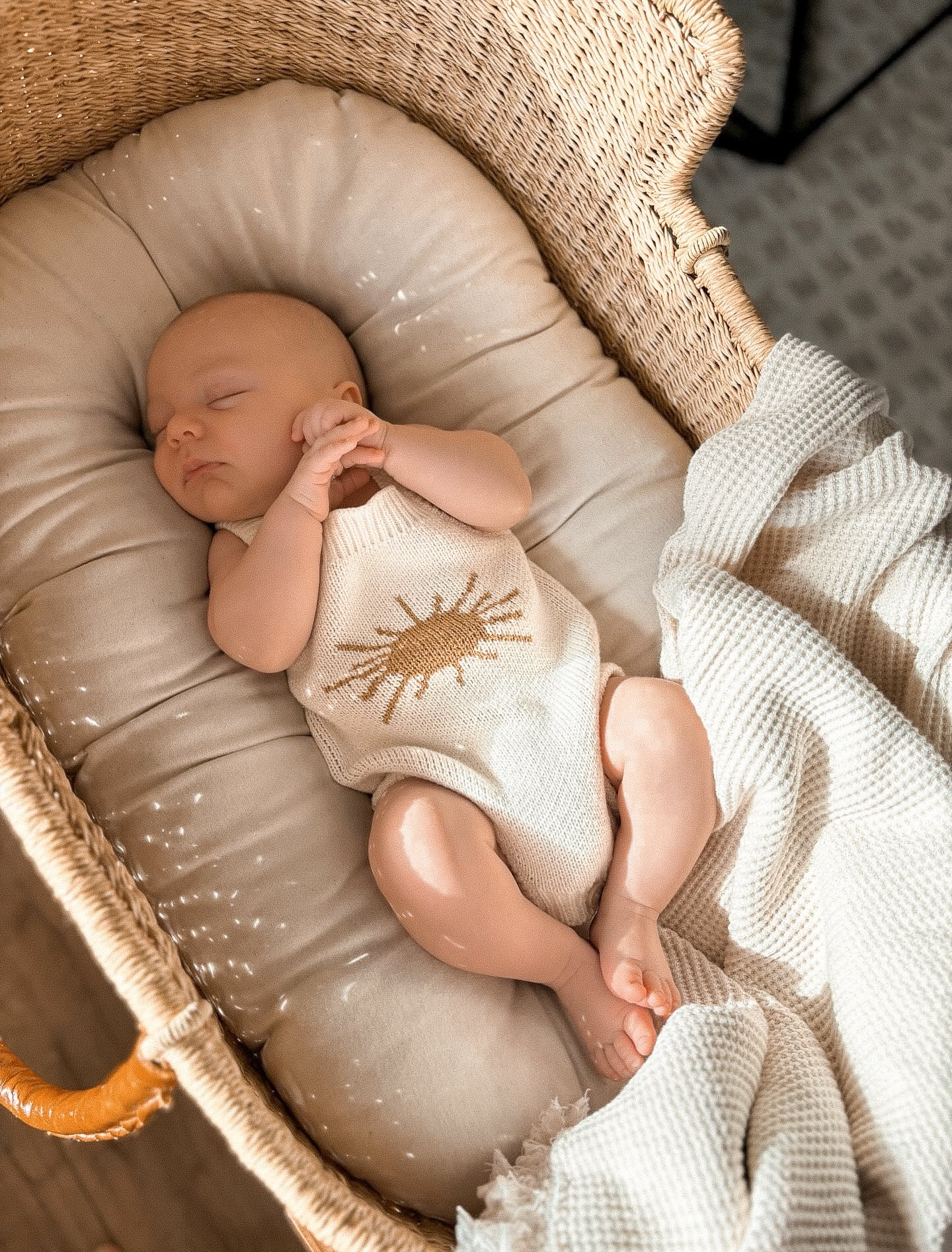Luna + Luca Mr. Sun Romper | Milk & Baby