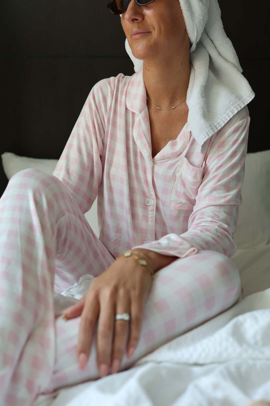 Pink Sugar | Long Sleeve Women's Bamboo Pajama | Milk & Baby