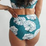 Full Coverage High Waist Bikini Bottoms