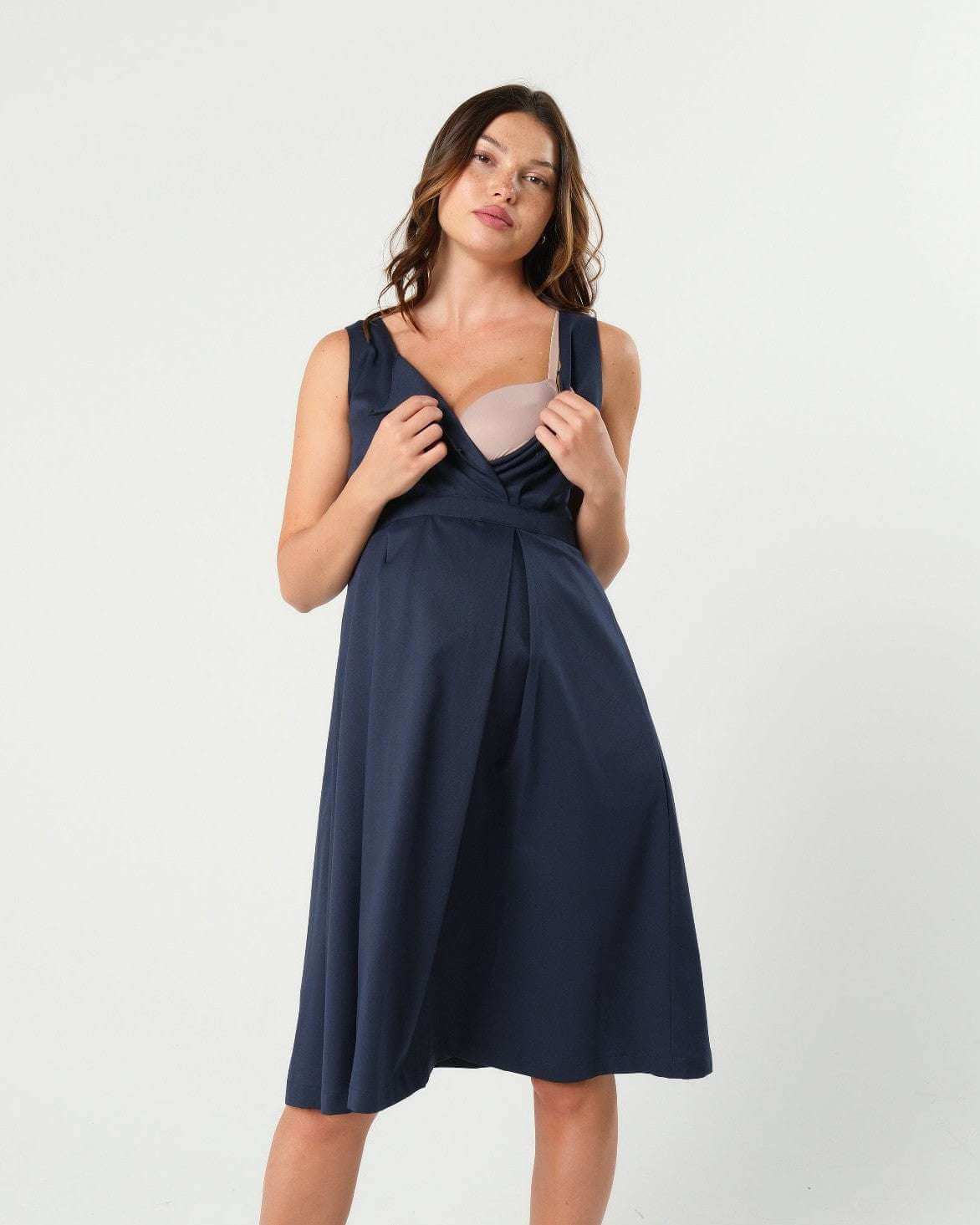 INTO THE BLUE Maternity & Nursing Dress | Milk & Baby