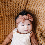 Rust Bamboo Head Wrap | Milk & Baby