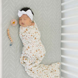 Desert Sage Muslin Crib Sheet | Milk & Baby