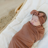 Rust Bamboo Head Wrap | Milk & Baby