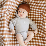 Brown Mebie Baby Beanie | Milk & Baby