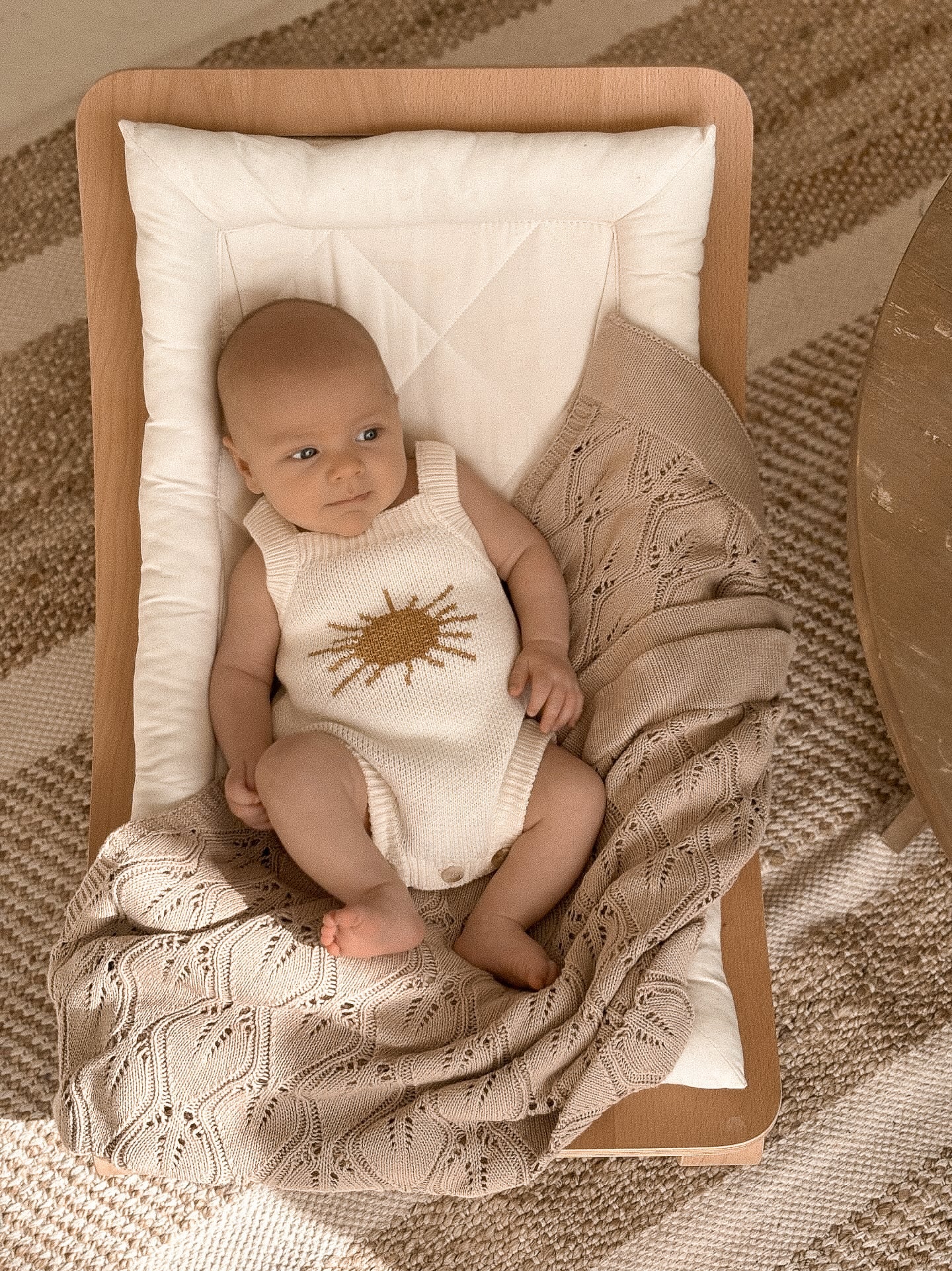 Luna + Luca Mr. Sun Romper | Milk & Baby