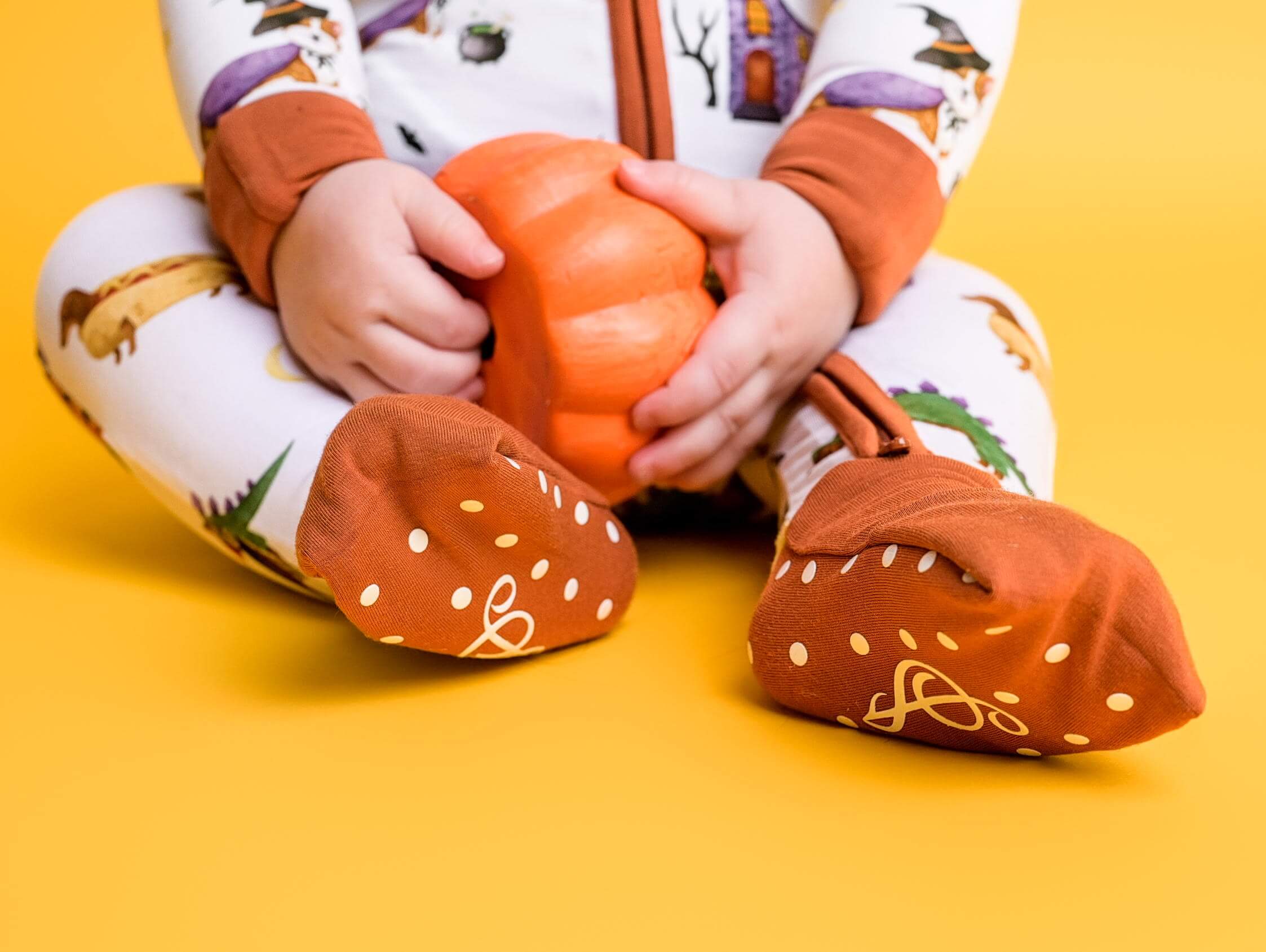 Howl-O-Ween (Dog) Romper | Milk & Baby