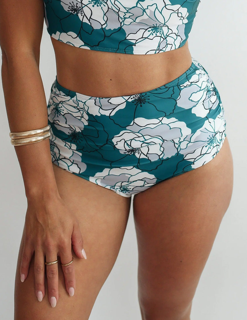 Full Coverage High Waist Bikini Bottoms