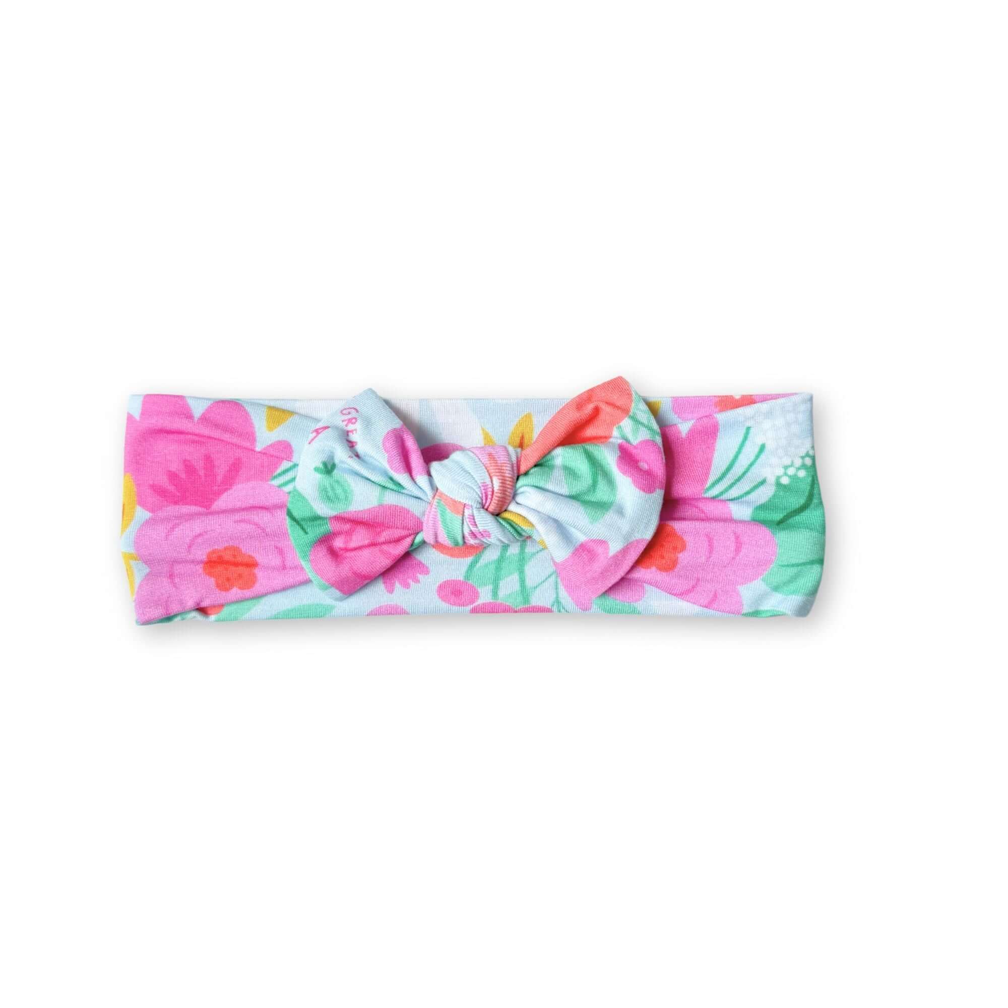 The SoftKnot Bow | Flower Power | "You're Doing Great, Mama" | Milk & Baby