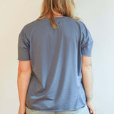 Relaxed Fit Zip Breastfeeding Tee | Milk & Baby