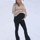 VAALIA™ EVERYDAY COMFORT HI-RISE MATERNITY FLARE LEGGING
