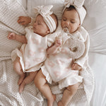 Luna + Luca Floral Frills Romper | Milk & Baby