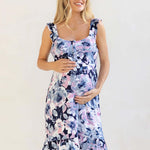 Grace Labor & Nursing Nightgown | Flora | Milk & Baby