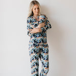 Charli Print | Women's Bamboo Pajamas | Milk & Baby