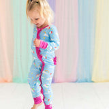 Sage Bamboo Ruffle Convertible Footie | Milk & Baby