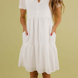 Sammy Collared Dress | Milk & Baby