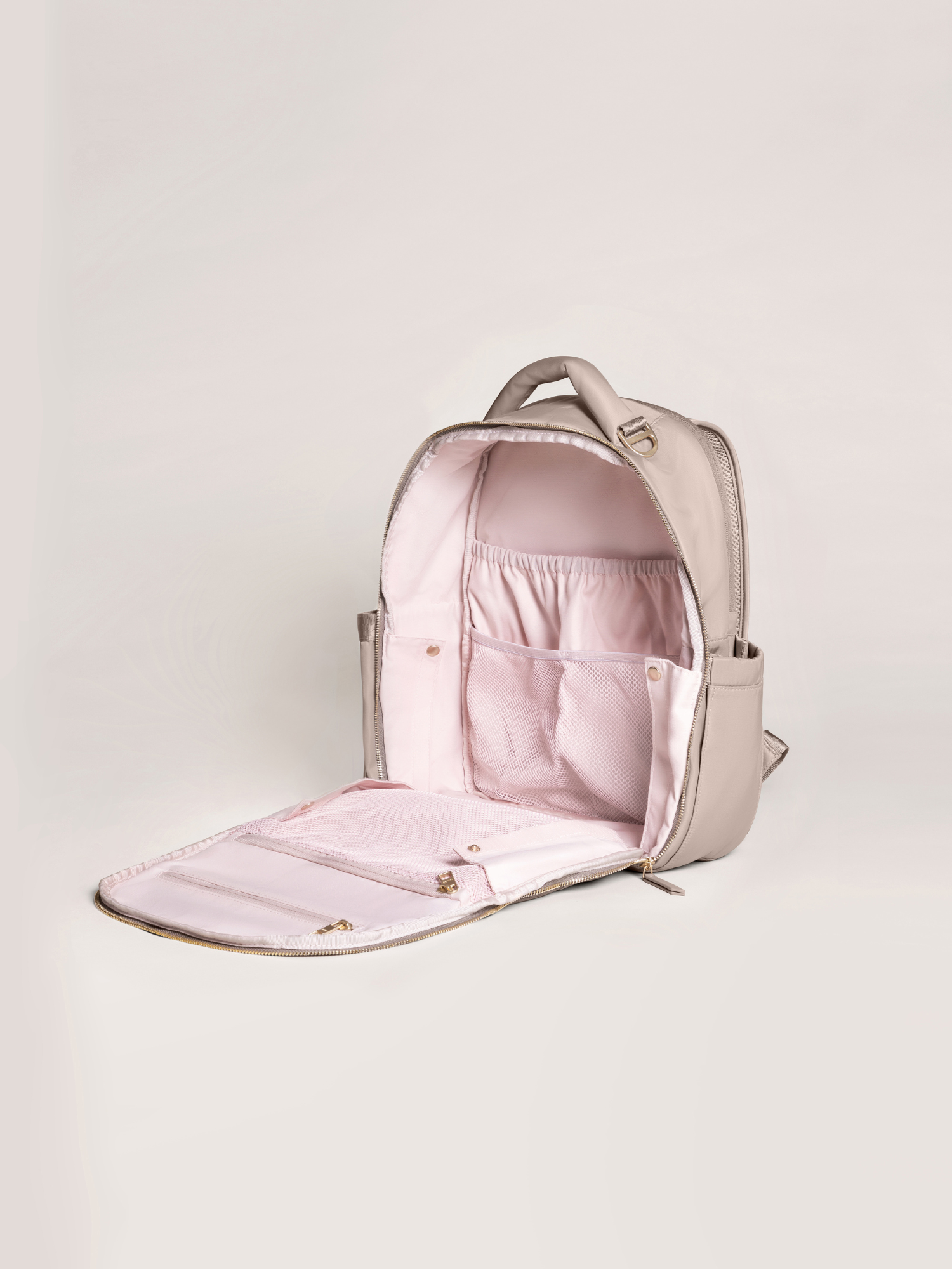 Classic Diaper Backpack - Taupe | Milk & Baby