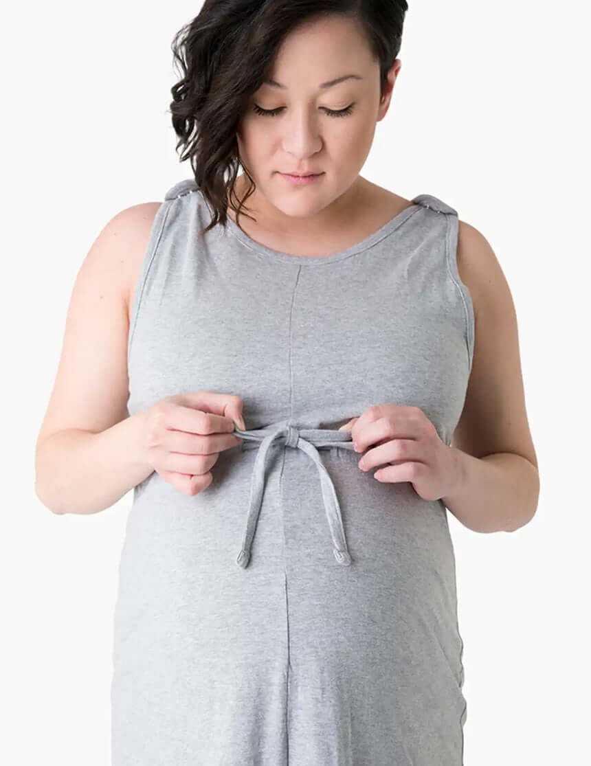 Eden Organic Cotton Labor Gown | Milk & Baby