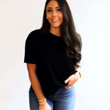 Relaxed Fit Zip Breastfeeding Tee | Milk & Baby
