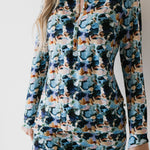 Charli Print | Women's Bamboo Pajamas | Milk & Baby