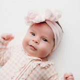 Olivia Ruffle Zip Footie | Milk & Baby