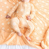 Rainbow Ribbed | Zip Romper | Milk & Baby