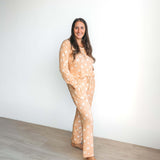 Rainbow Ribbed | Women's Pajama Set | Milk & Baby