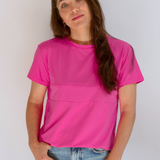 Full Zip Breastfeeding Tee | Milk & Baby