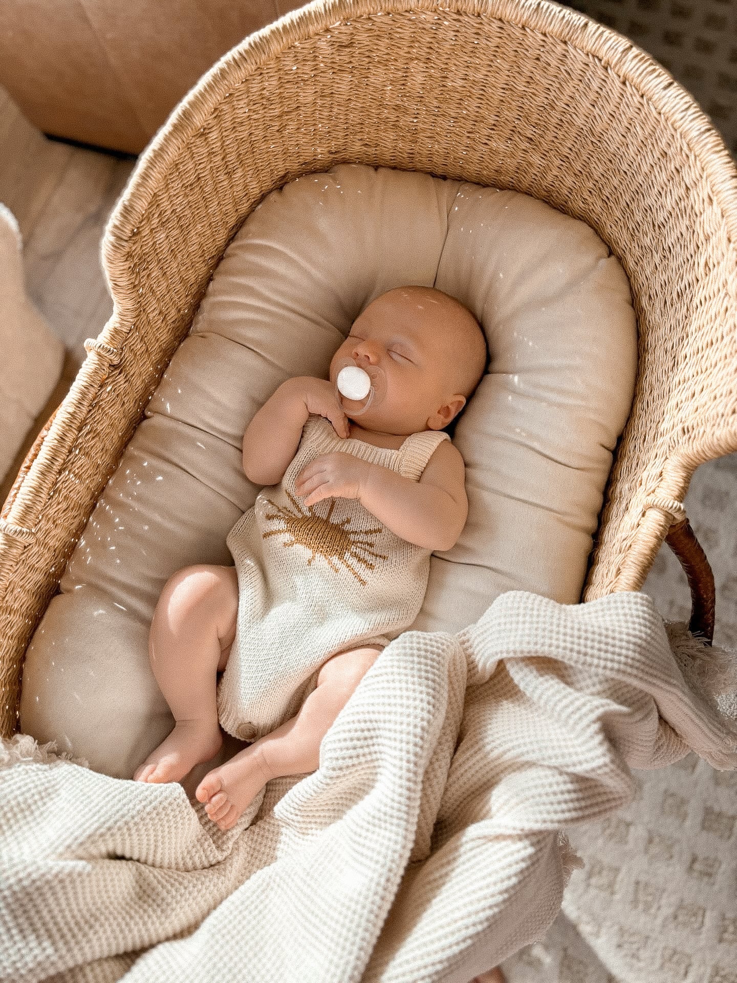 Luna + Luca Mr. Sun Romper | Milk & Baby