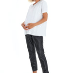 Anytime Anywhere Side Zip Maternity/Nursing T-Shirt | Milk & Baby
