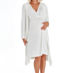 Sleep Well Maternity/Nursing Nightgown & Robe Set | Milk & Baby