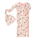 Cozy Pines Gown & Hat | Milk & Baby
