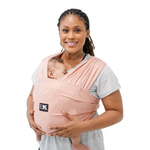 Baby K'tan Active Yoga Baby Carrier | Heather Coral | Milk & Baby