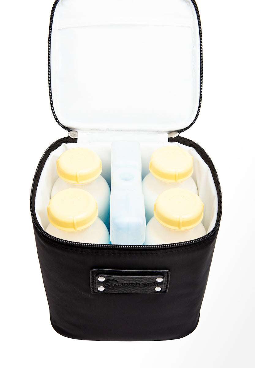 Cold Gold (Black) | Breastmilk Storage + ice pack. Milk & Baby