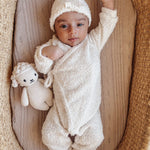 Luna + Luca Cozy Teddy Kimono Set | Milk & Baby