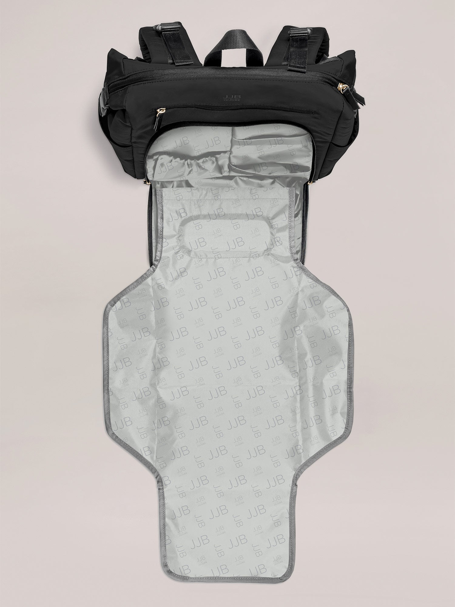 Modern Backpack Diaper Bag | Black | Milk & Baby
