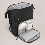 Modern Backpack Diaper Bag | Black | Milk & Baby