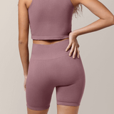 Sublime® Bamboo Maternity & Postpartum Bike Short | Twilight | Milk & Baby