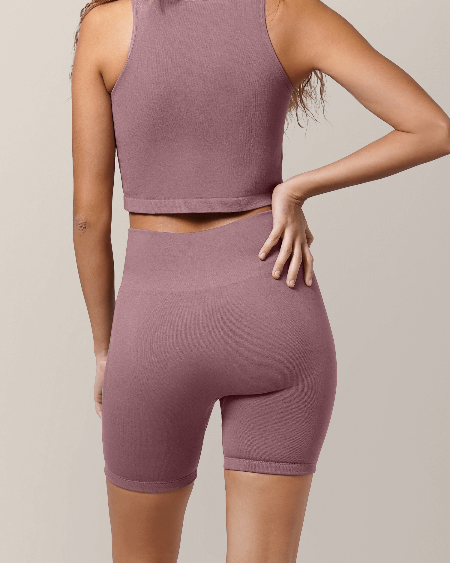 Sublime® Bamboo Maternity & Postpartum Bike Short | Twilight | Milk & Baby