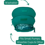 PackSWell Breast Pump Accessory Organizer Bags | Milk & Baby