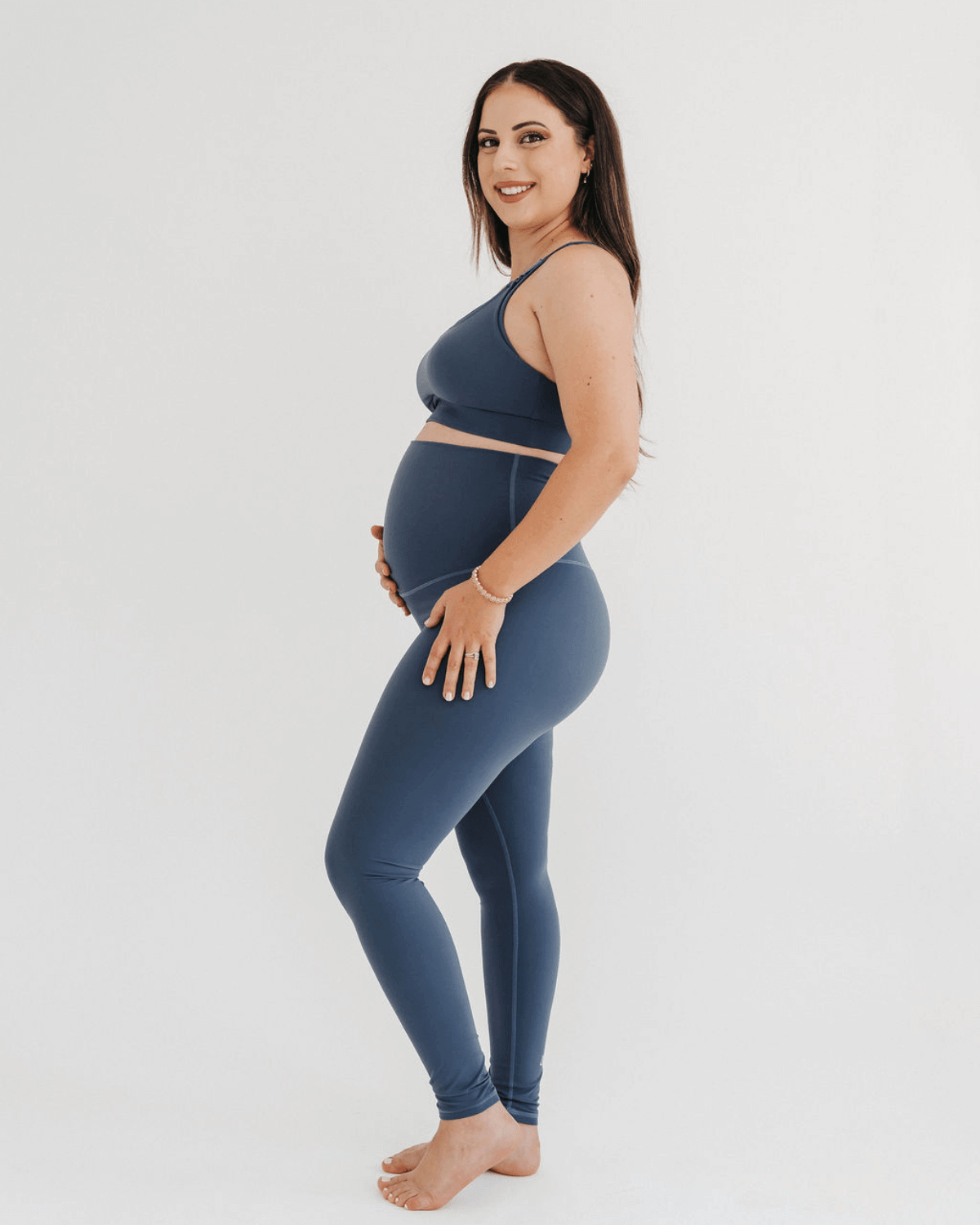AXK CORE Curve Maternity Legging - Blue | Milk & Baby